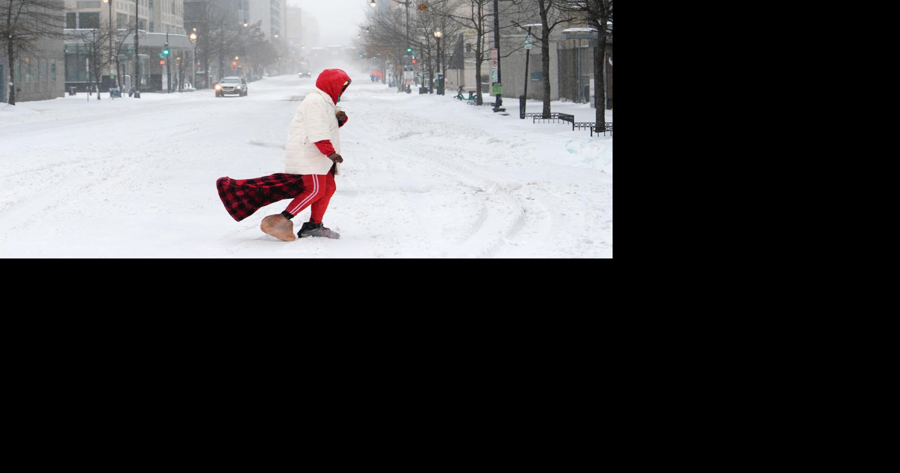 APTOPIX Winter Weather Washington