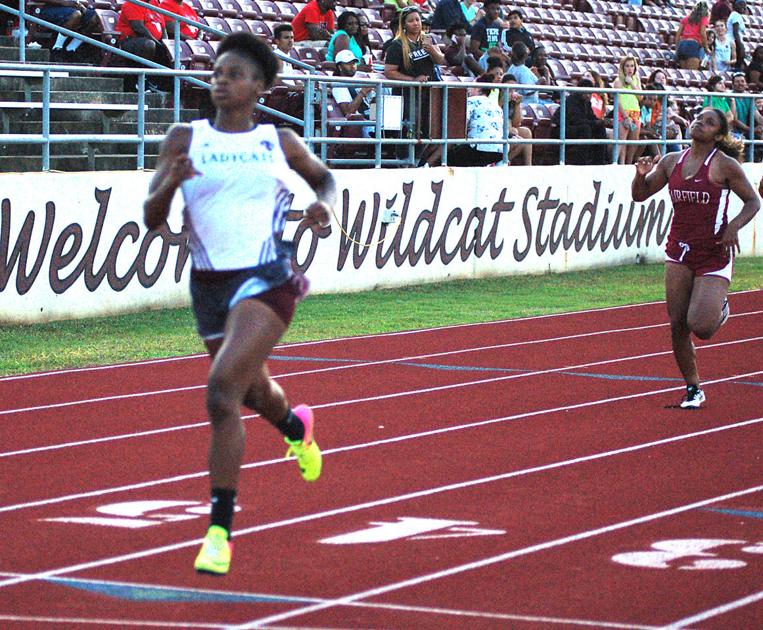Palestine boys run away with 184A track & field title; Lacy wins three events Sports