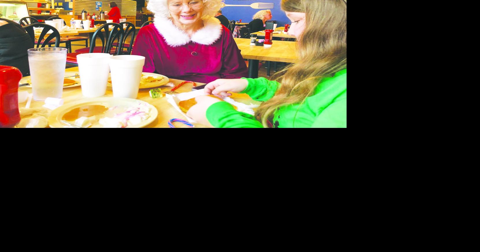 Enjoy pancakes with Mrs. Claus at Home Grille Steakhouse this holiday season