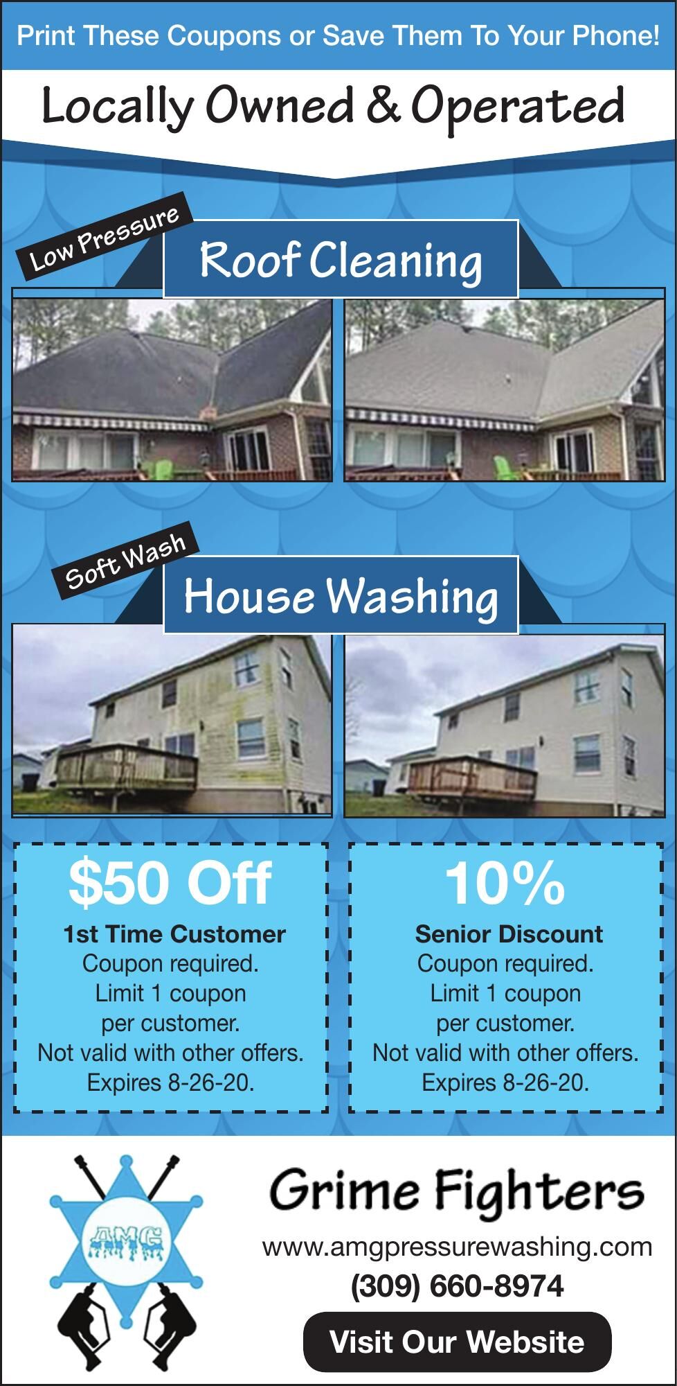 AMG Pressure Washing July Online
