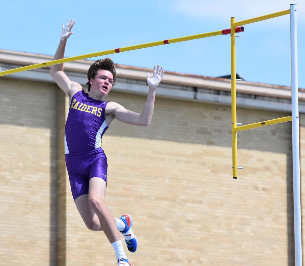 Olympic pole vault hopeful Zach Bradford of Bloomington sees time on