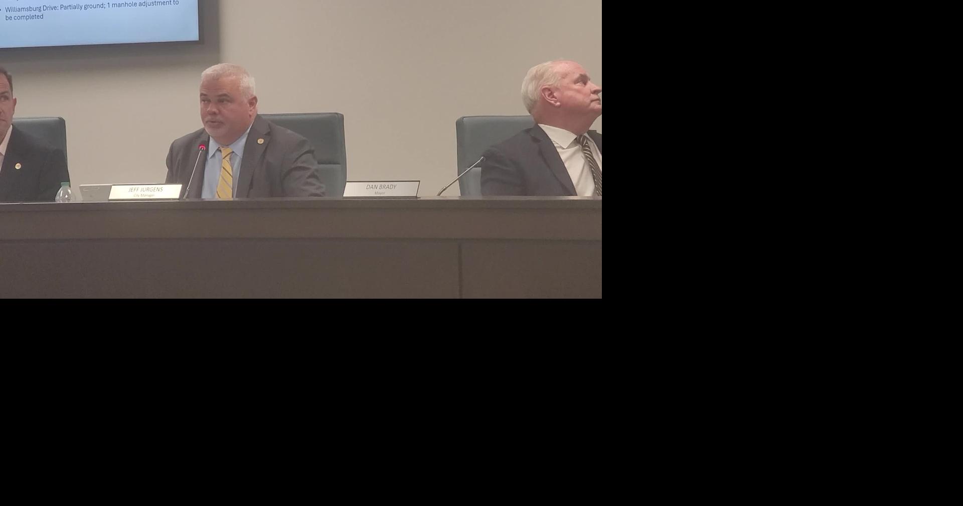 Bloomington City Manager Jeff Jurgens discusses street paving progress