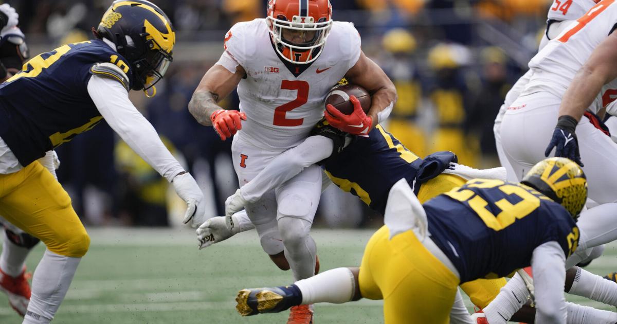 Illinois football takes a healthy Chase Brown and faint division title ...