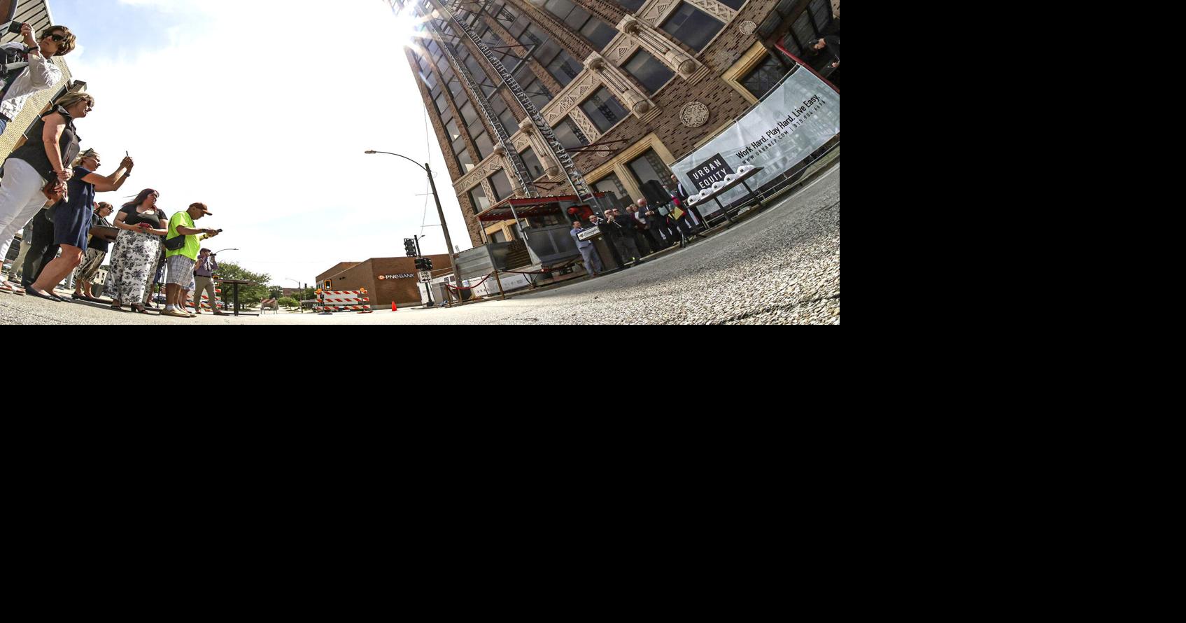 Bloomington officially launches redevelopment of former downtown State Farm building