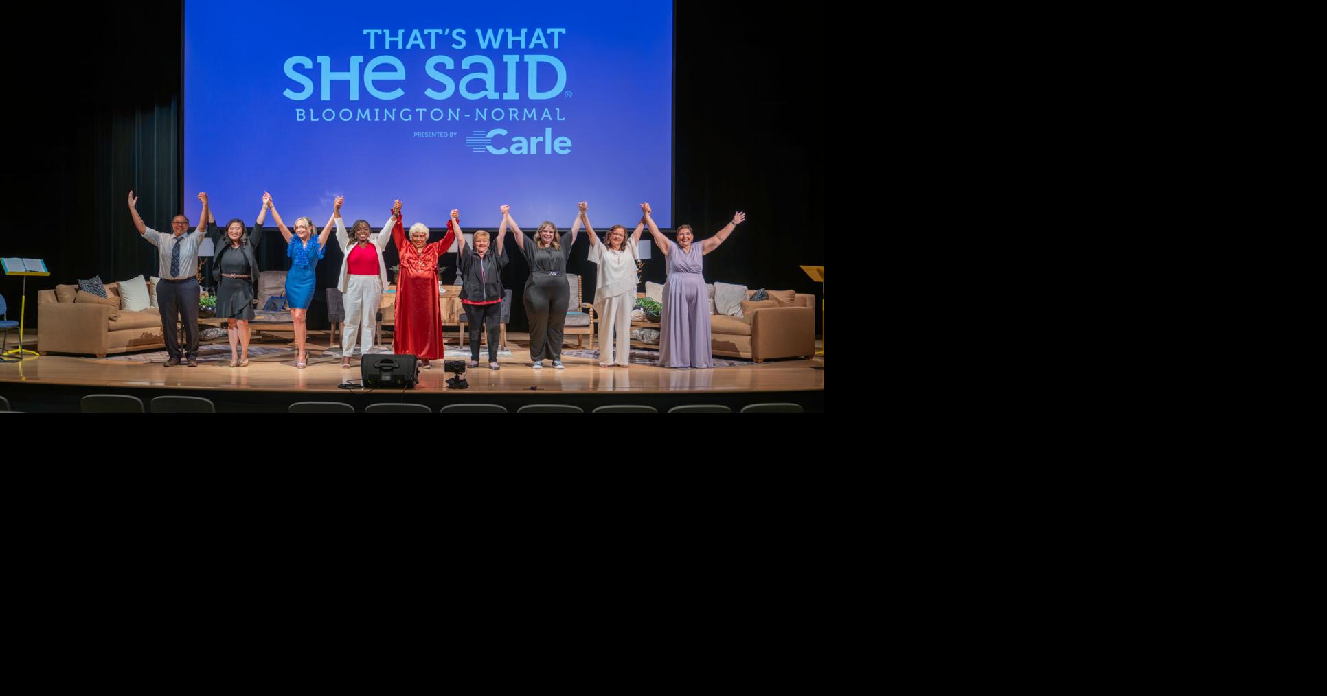 “That’s What She Said” shows give women “a seat at the table,” w empowering storytelling
