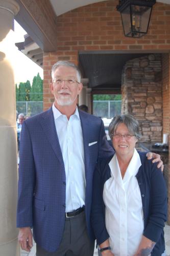 Illinois Wesleyan University President and first lady Eric and Elizabeth Jensen