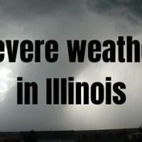 Funnel clouds, hail, flooding reported in Central Illinois