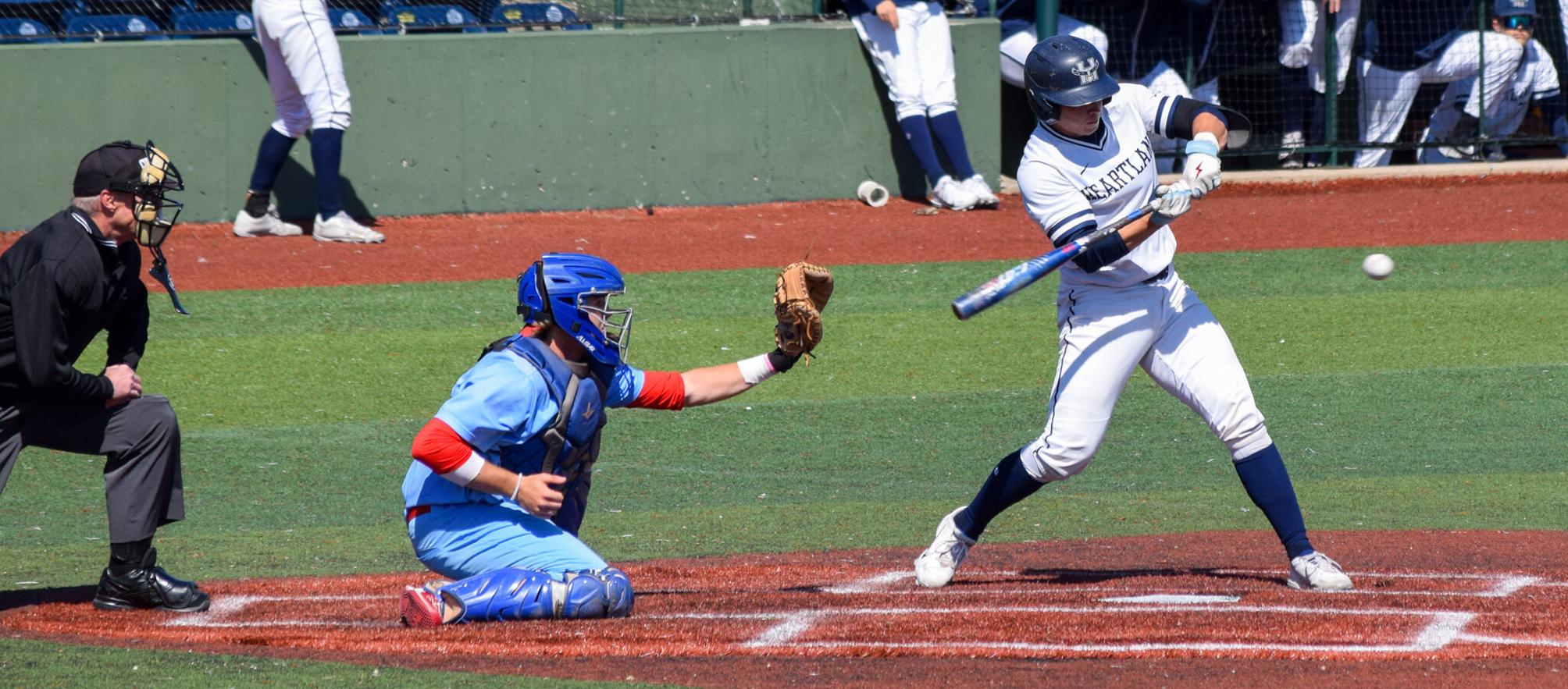 Heartland baseball rolling along behind barrage of offense