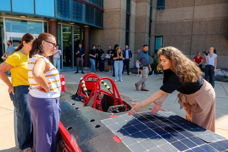 Illinois State Solar Car Team chases spot in Route 66 challenge