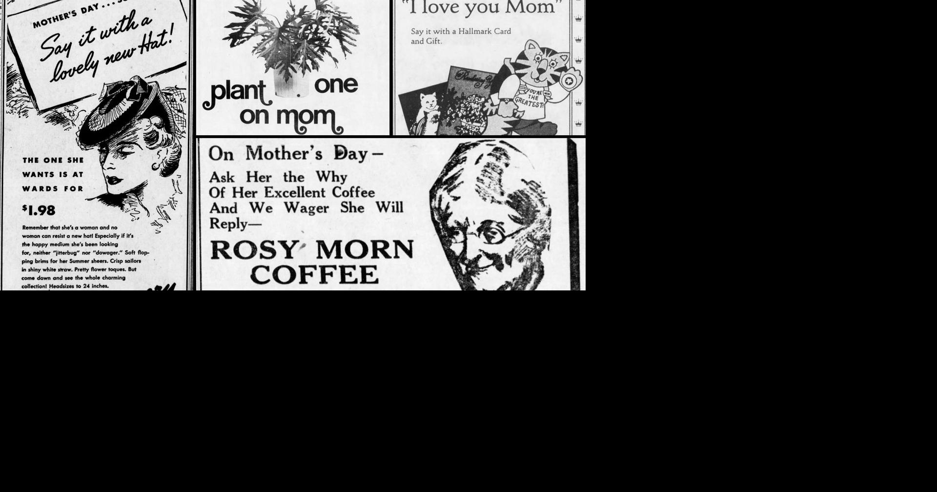 A century of Mother's Day newspaper ads from Pantagraph archives