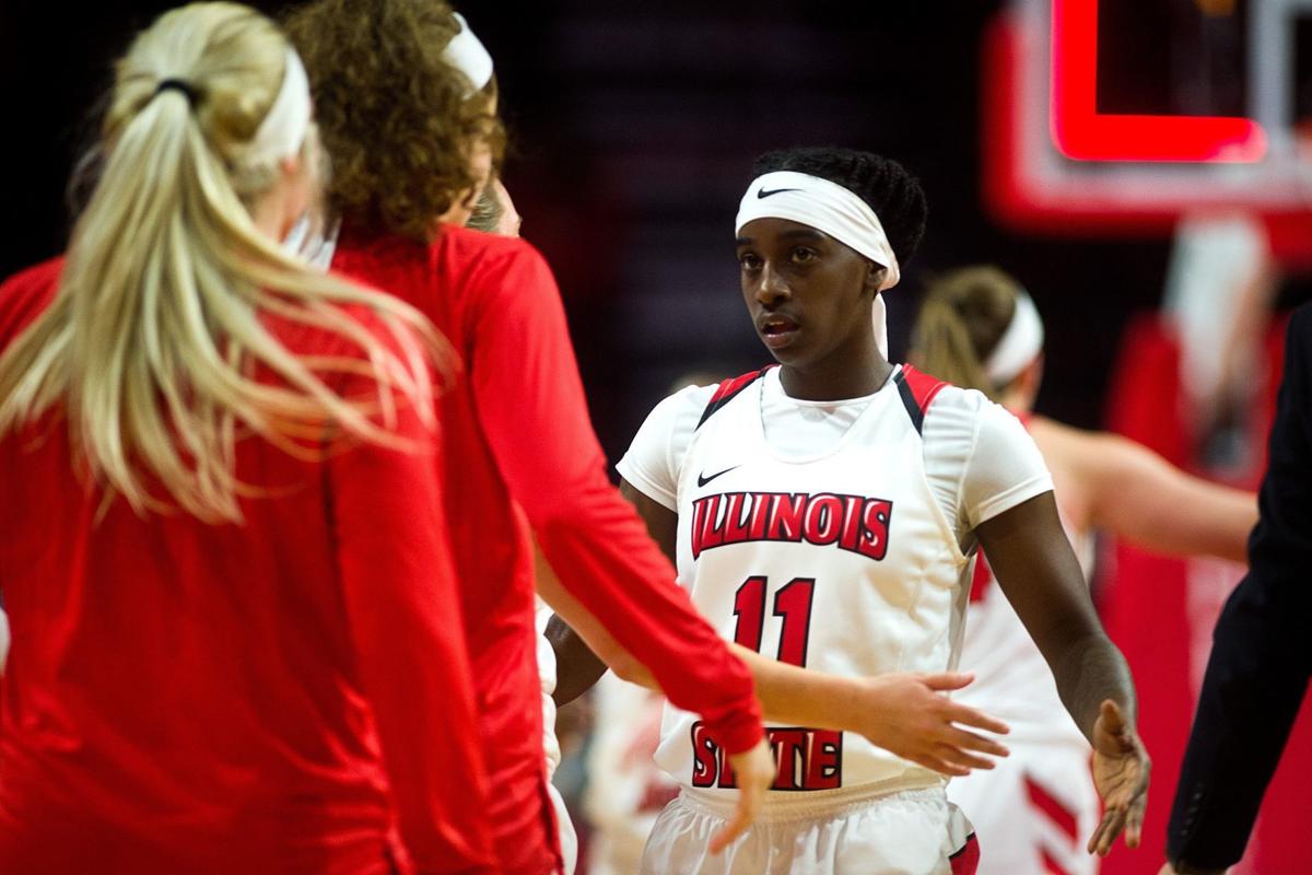 Tete Maggett Lexi Wallen Spark Illinois State Women S Basketball