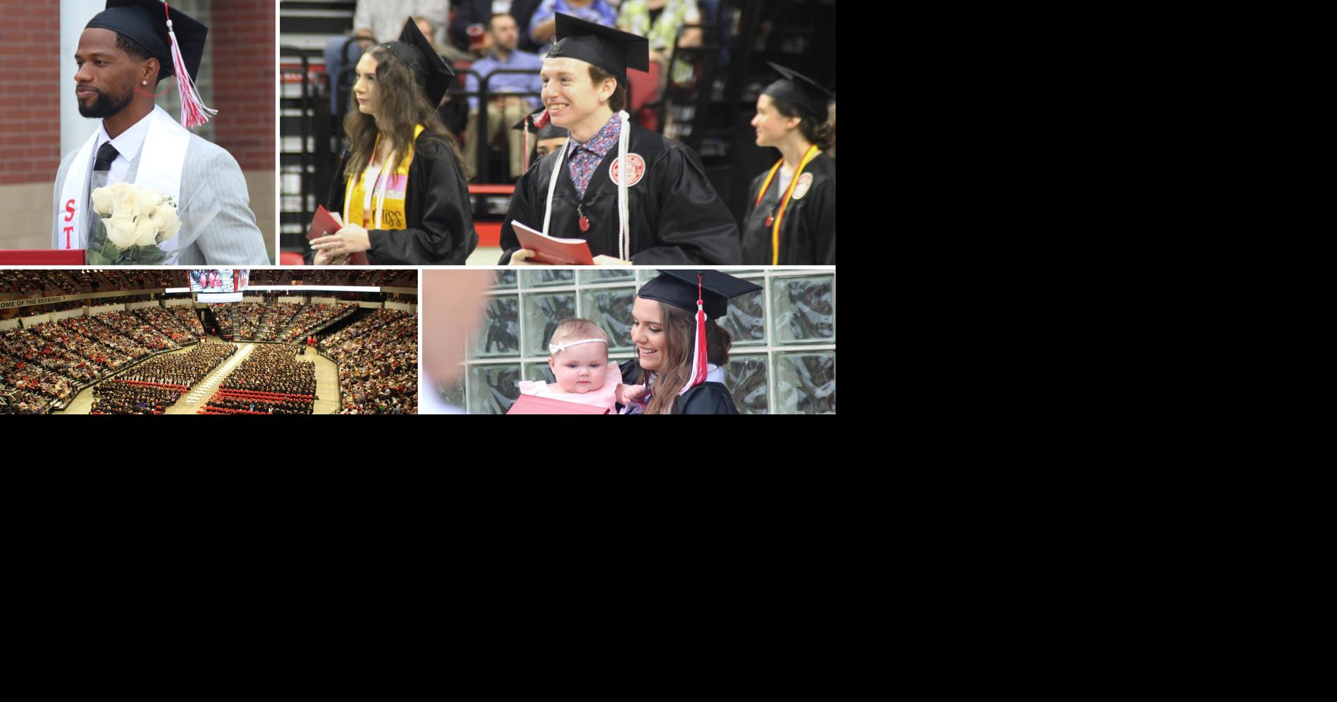 Thousands celebrate Redbird feats at Illinois State graduation