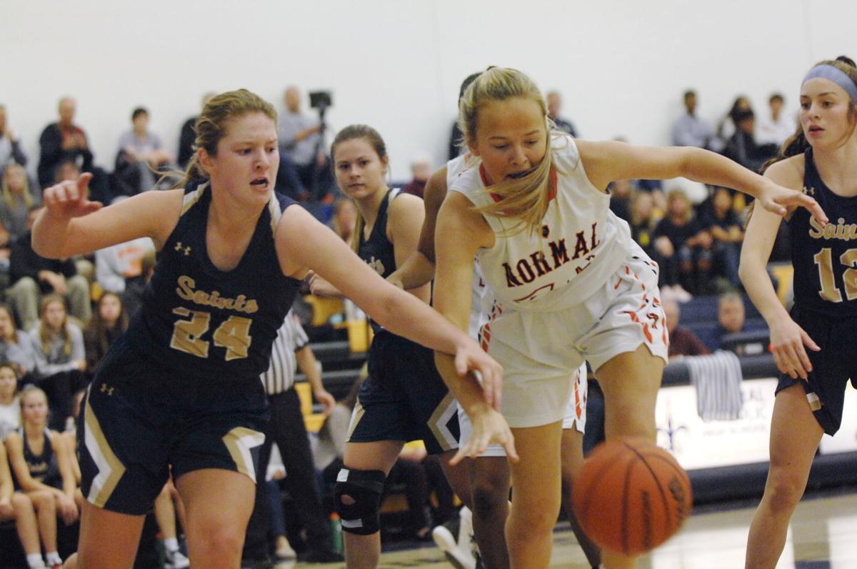 Central Catholic University High Girls Win Openers In Intercity Tournament High School Basketball Pantagraph Com