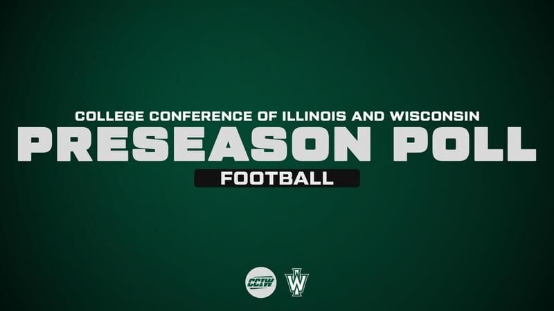 Football Picked Fourth in CCIW Preseason Poll