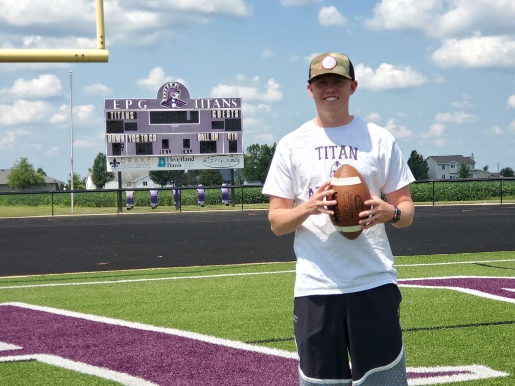 Watch now 23yearold leads El PasoGridley football as coach High