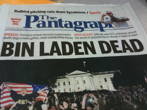 Bin Laden Demand Jams Newseum Site Arts And Theatre Pantagraph Com