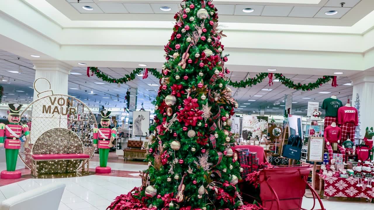 Video Manager Alexandria Wolf talks about holiday shopping at Von Maur department store