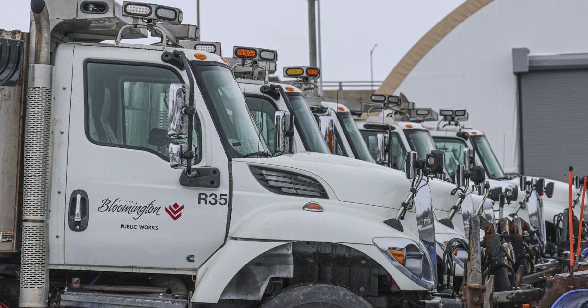 Leaves still being collected by Bloomington Public Works