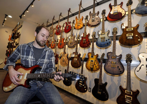 Shop plays up boutique guitars