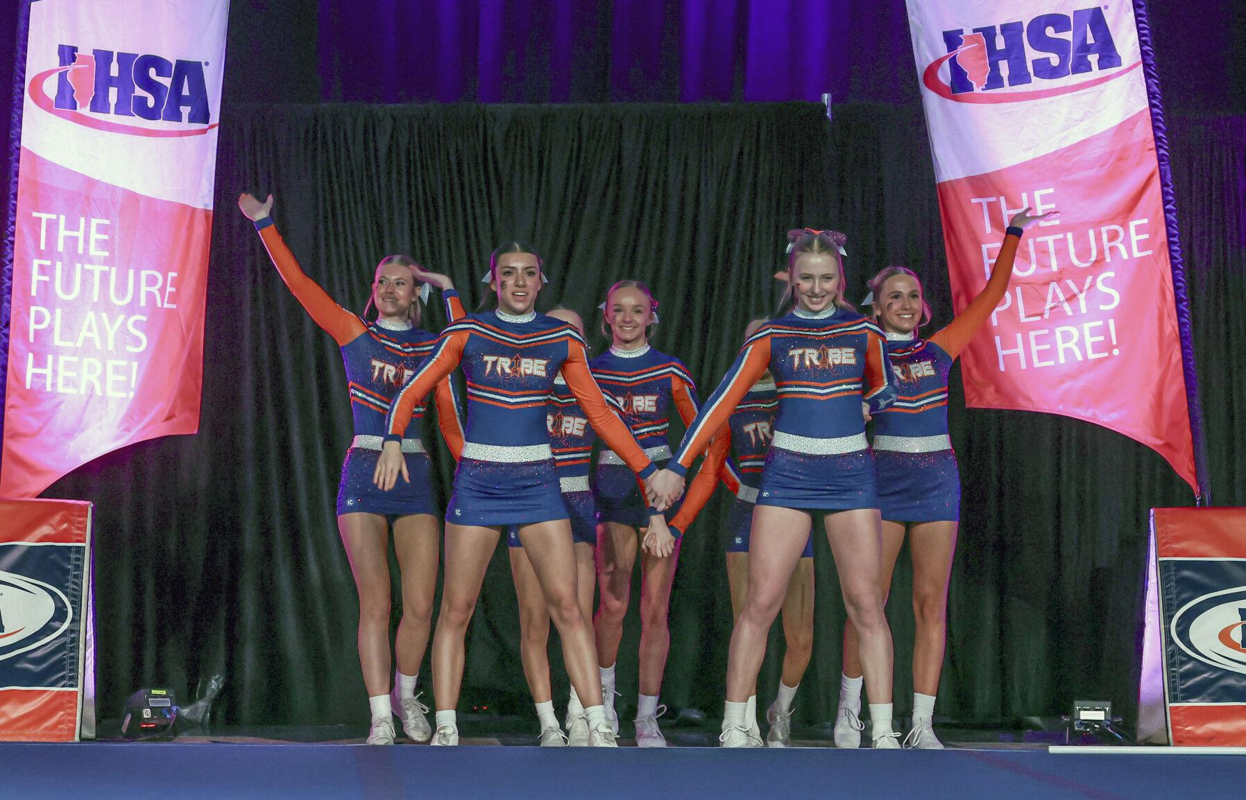 Photos Local teams compete in IHSA State Cheer finals 2024