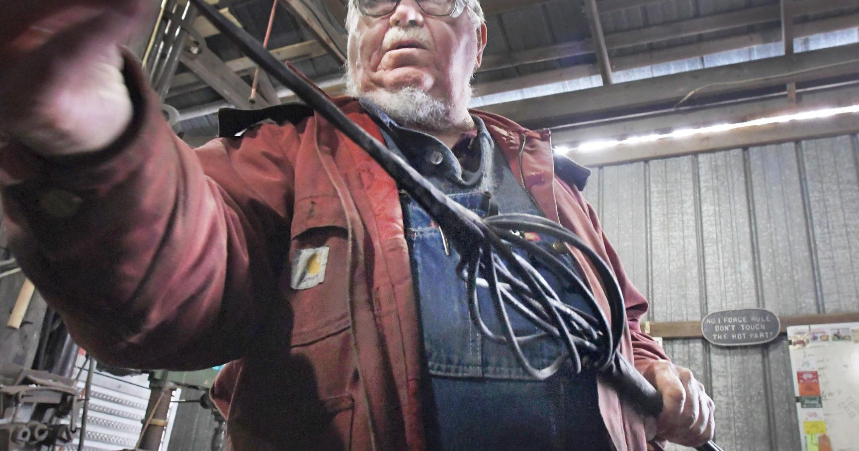 Watch now: These Central Illinois blacksmiths keep tradition alive