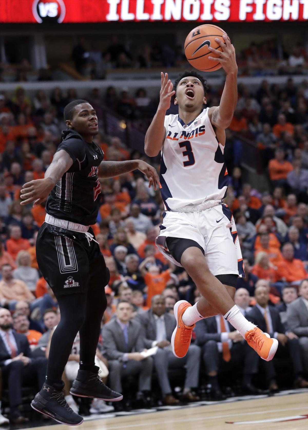 New Mexico State Rallies For Win Over Illinois Men S College