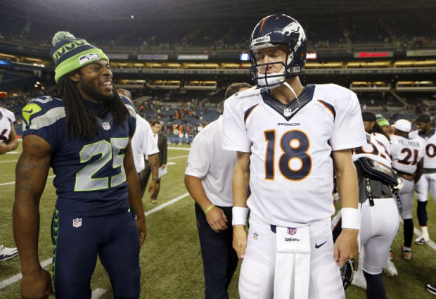 Richard Sherman, Peyton Manning