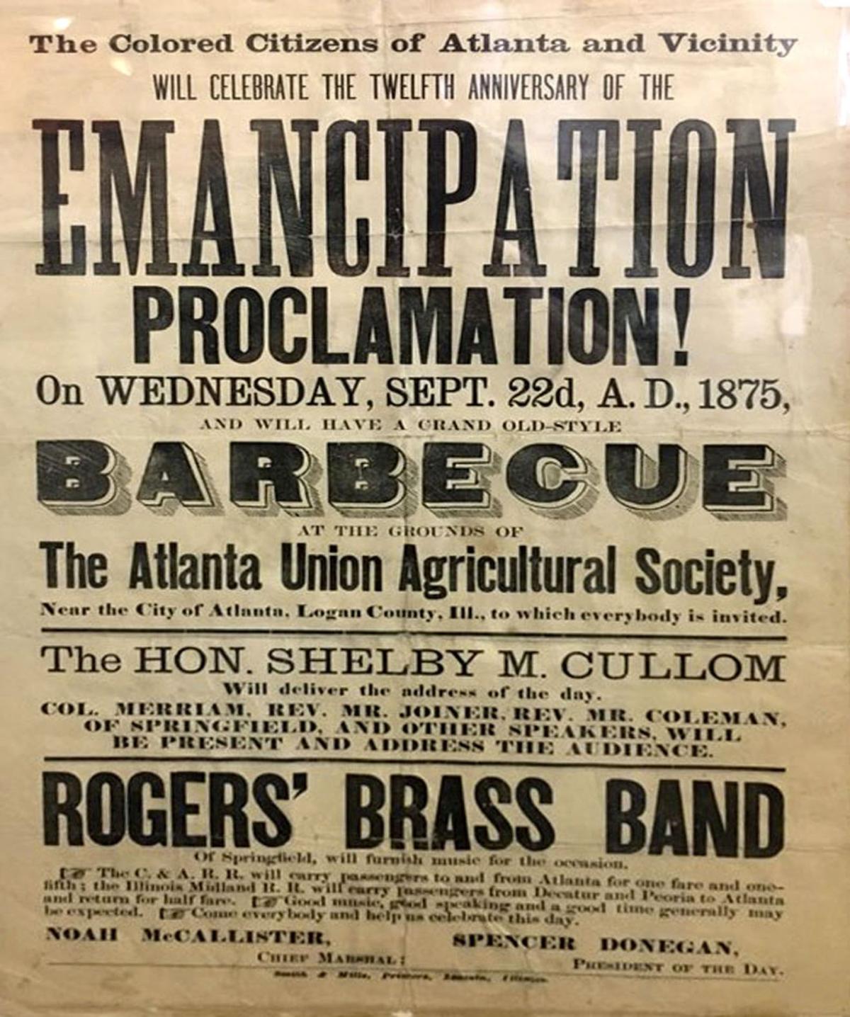 PFOP: Emancipation Day once black community's July 4 ...
