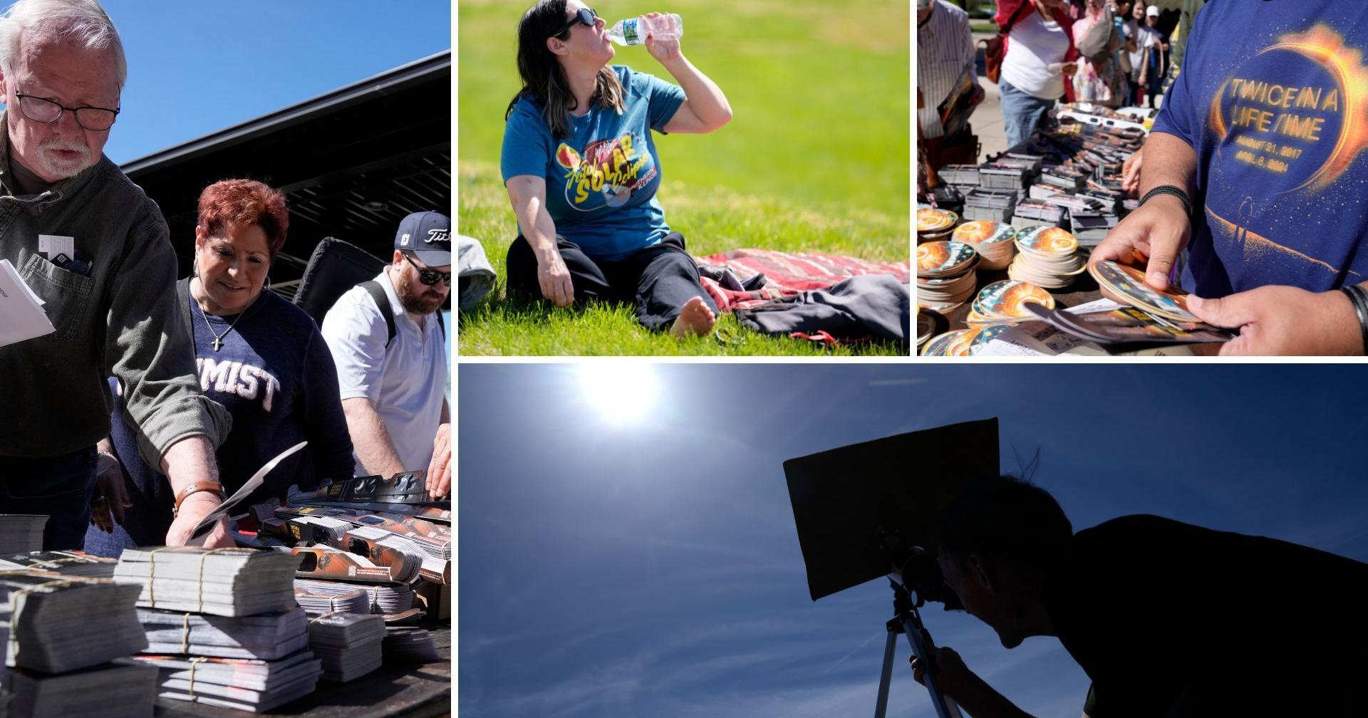 2024 Eclipse: See photos from around Illinois - Vimarsana News