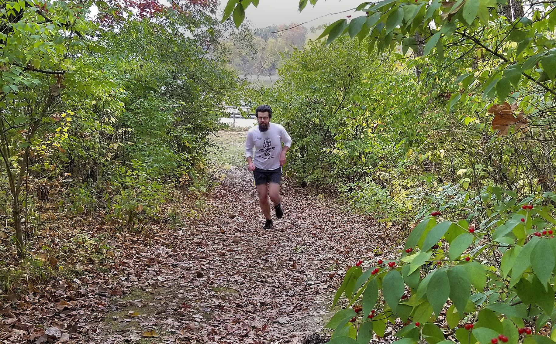 Trail running at Comlara Park 