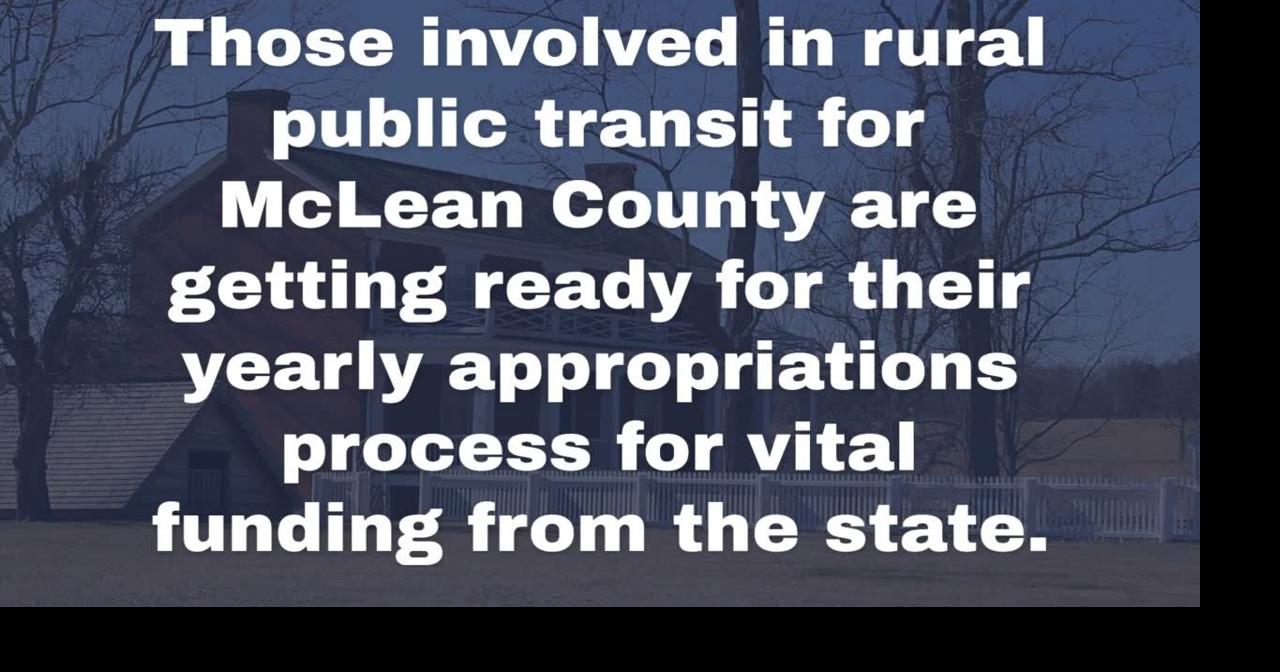 McLean County, Show Bus cooperate for state funding