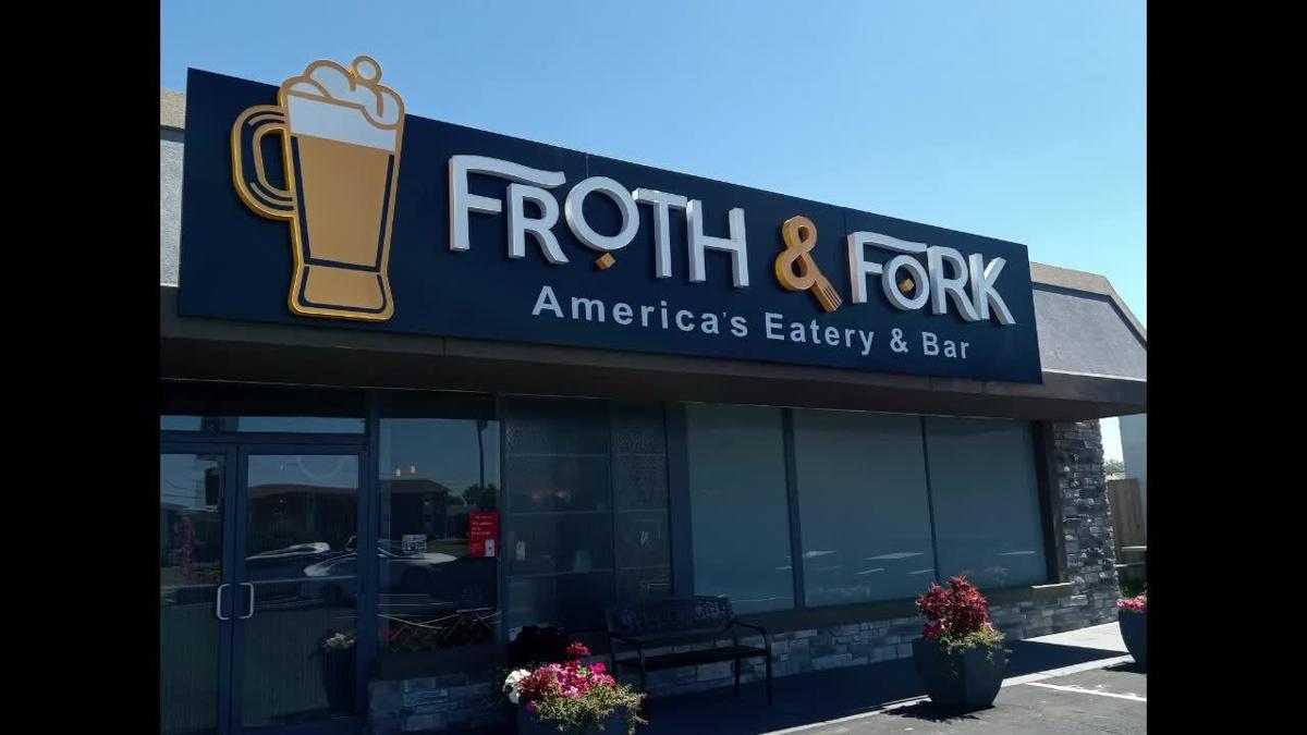 Inside Froth & Fork in Bloomington