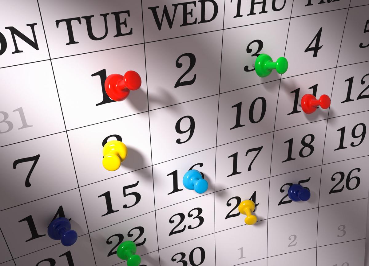 Area calendar