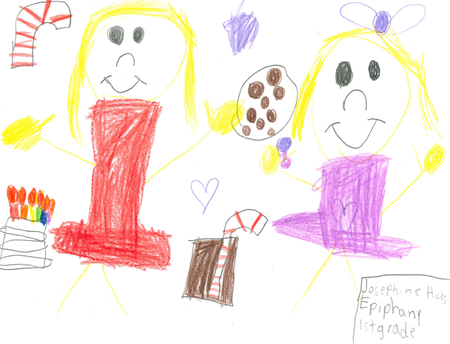 Josephine Hicks, grade 1, Epiphany (food).png
