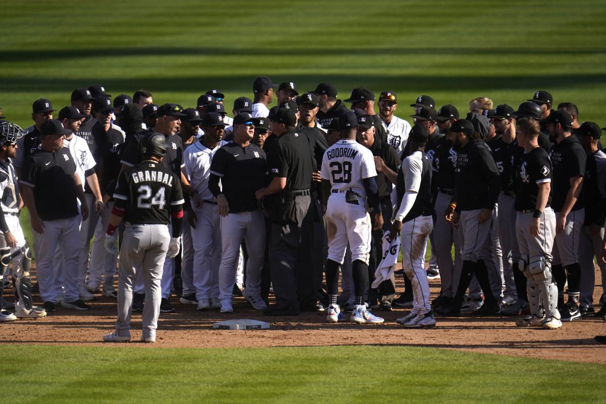 Chicago White Sox slugger José Abreu on benches-clearing incident in Detroit