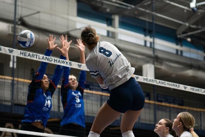 Kvasnicka’s 30 Kills Set Heartland Single Game Record at Kirkwood Tourney