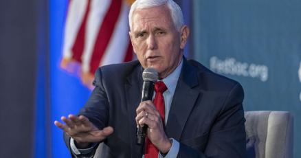 Former Vice President Mike Pence testifies before 2020 election probe grand jury Former Vice President Mike Pence testifies before 2020 election probe grand jury