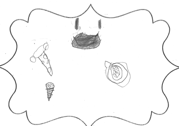 Kaden Hoit, grade 3, Stevenson (food).png