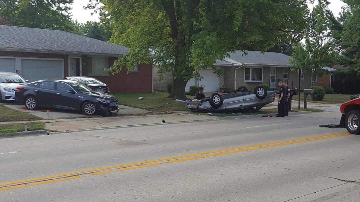 Man injured in Normal car crash