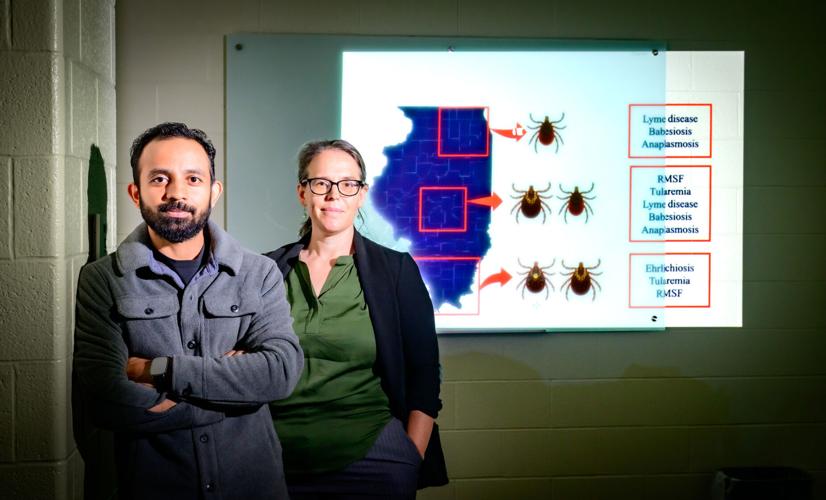 Study: Tick-borne diseases reported every month of the year and in every Illinois county