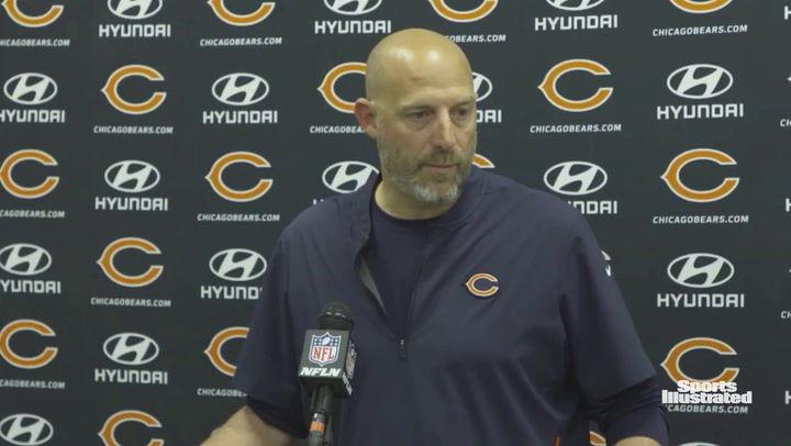 armando l sanchez on X: Bears quarterback Mitch Trubisky puts on