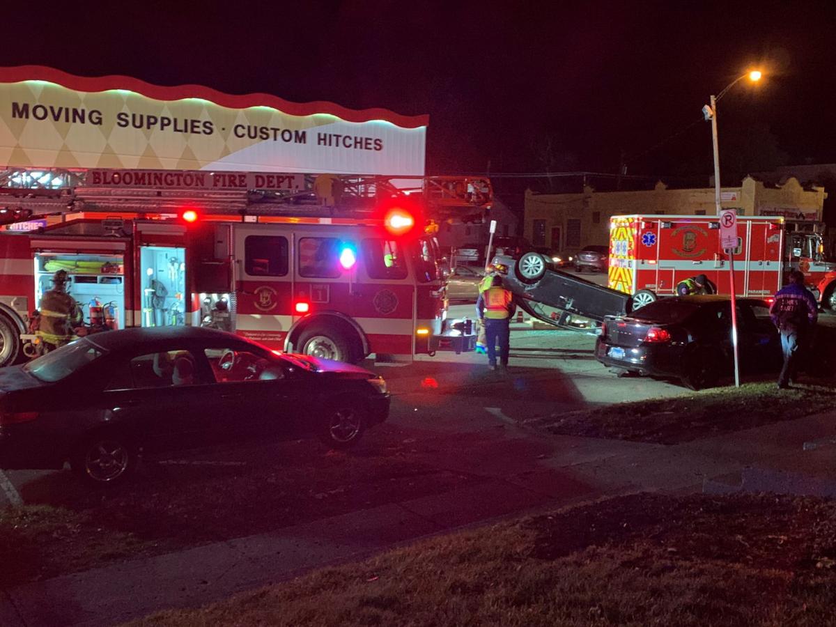 Rollover crash ties up Main Street in Bloomington Local News