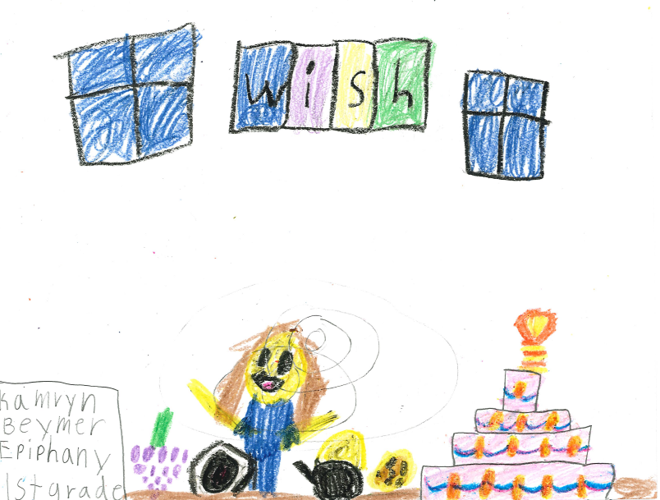 Kyndal Beymer, grade 1, Epiphany (food).png