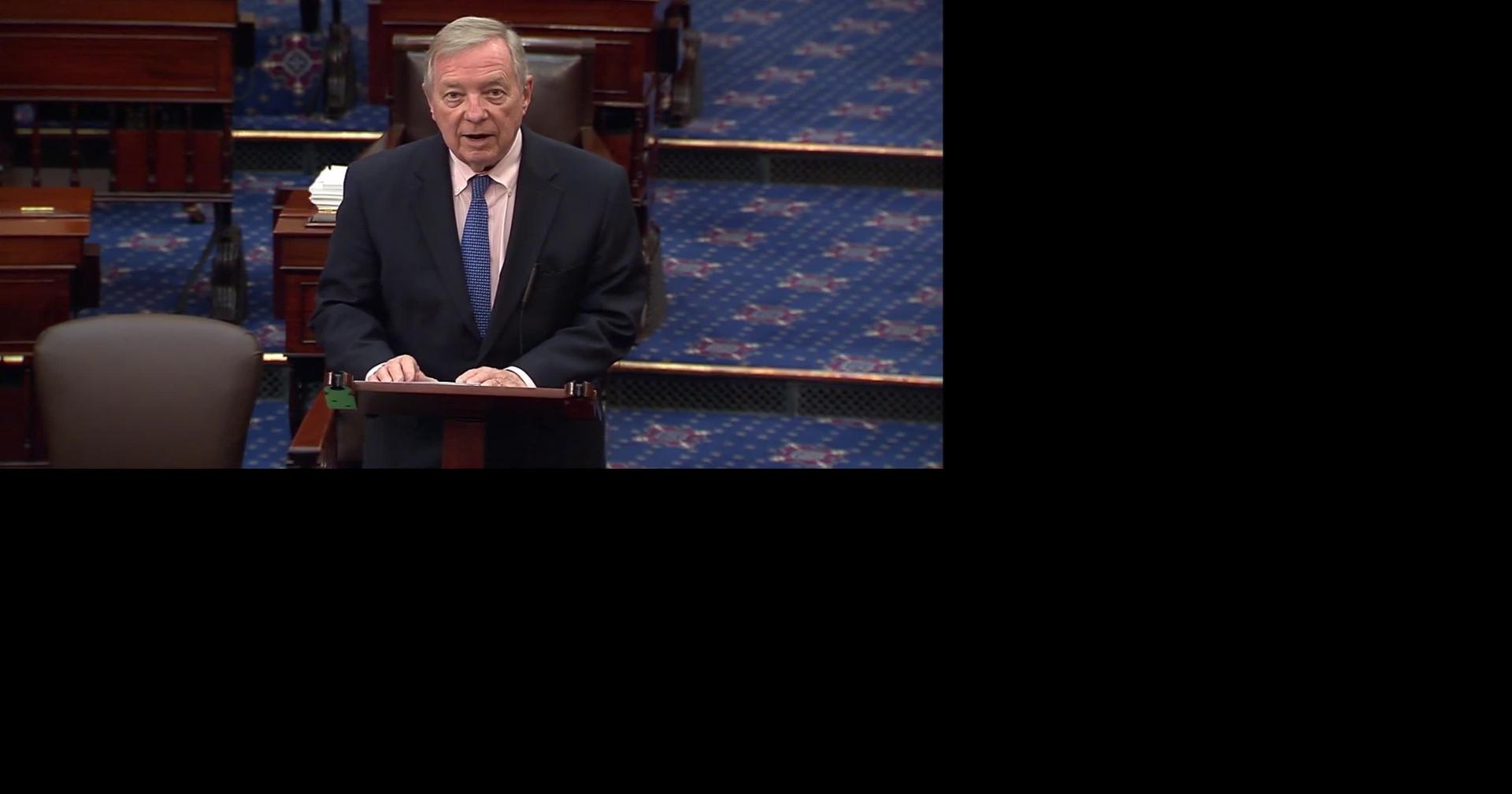 Dick Durbin cites rising tornado toll, urges support for affected Illinois families