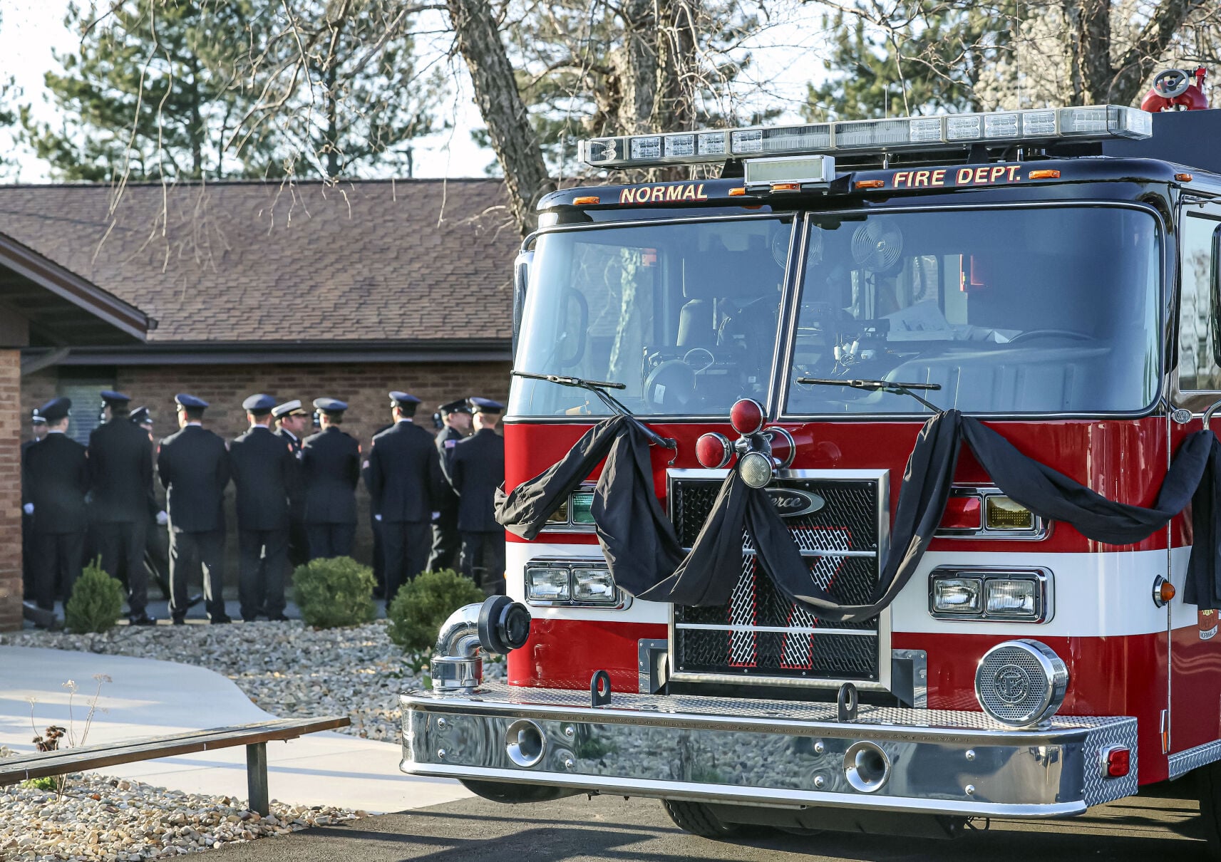 McLean County first responders mourn firefighter lost to cancer