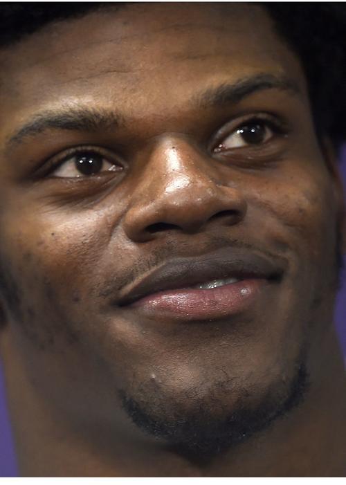 Lamar Jackson Ravens Nfl Closeup Hedshot Pantagraph Com