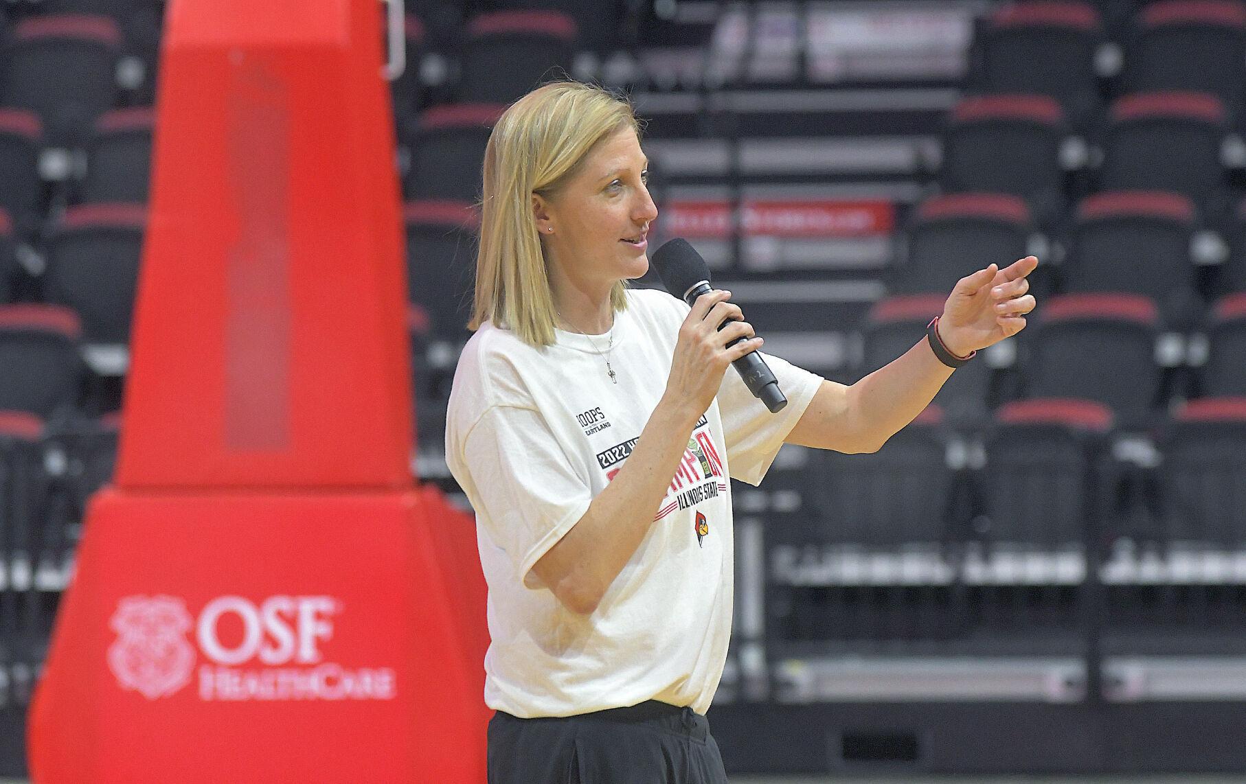 Kristen Gillespie writes her own history as Illinois State women's