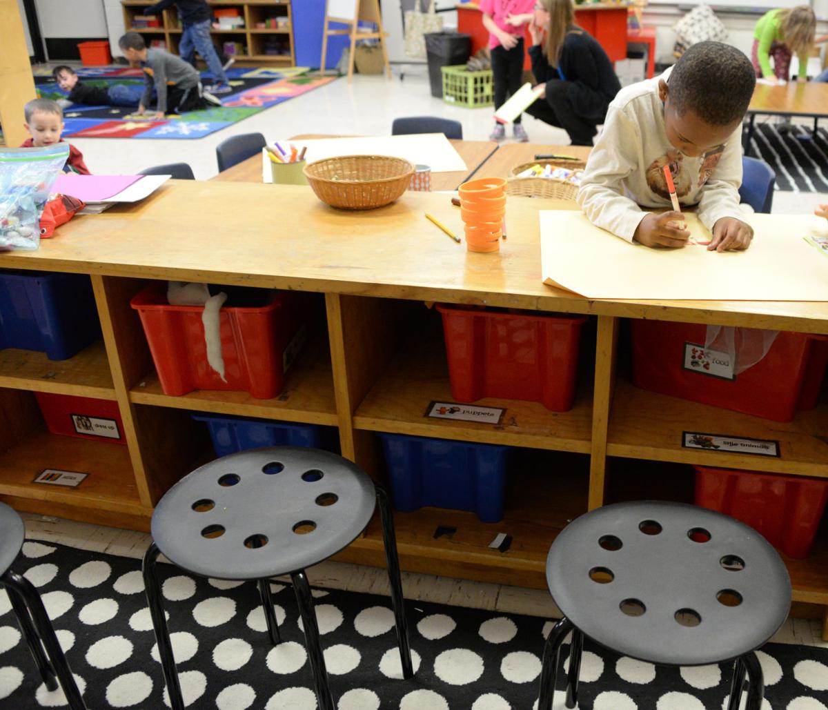 Alternative classroom seating means comfort, focus for students Local