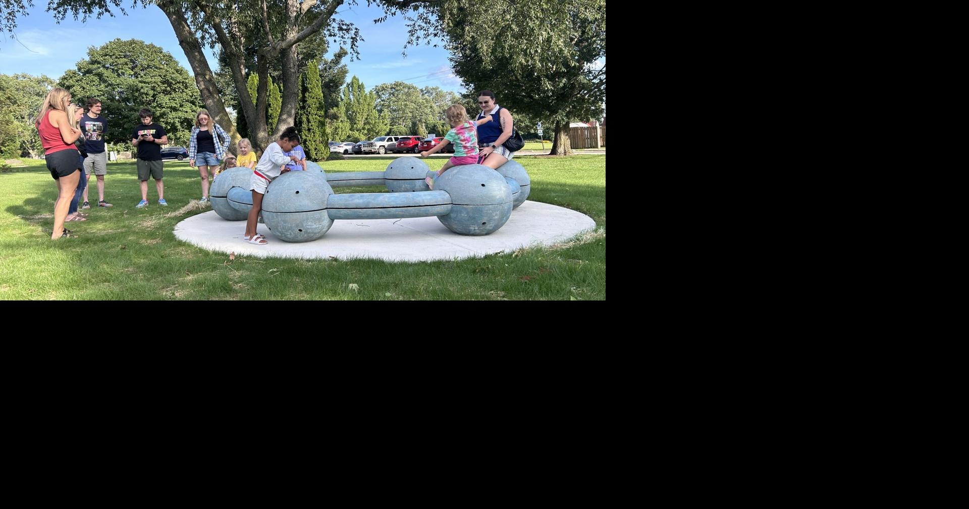 Normal opens sculpture park with plans to add more art