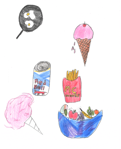 Lily Sutton, grade 3, Washington (food).png